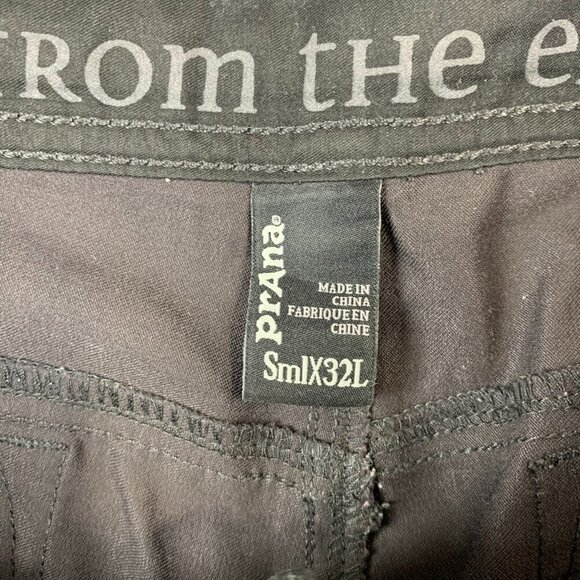 Prana Mens Shorts Small Gray Cargo Zion Belted 12" Inseam Outdoor Hiking UPF - Picture 3 of 9